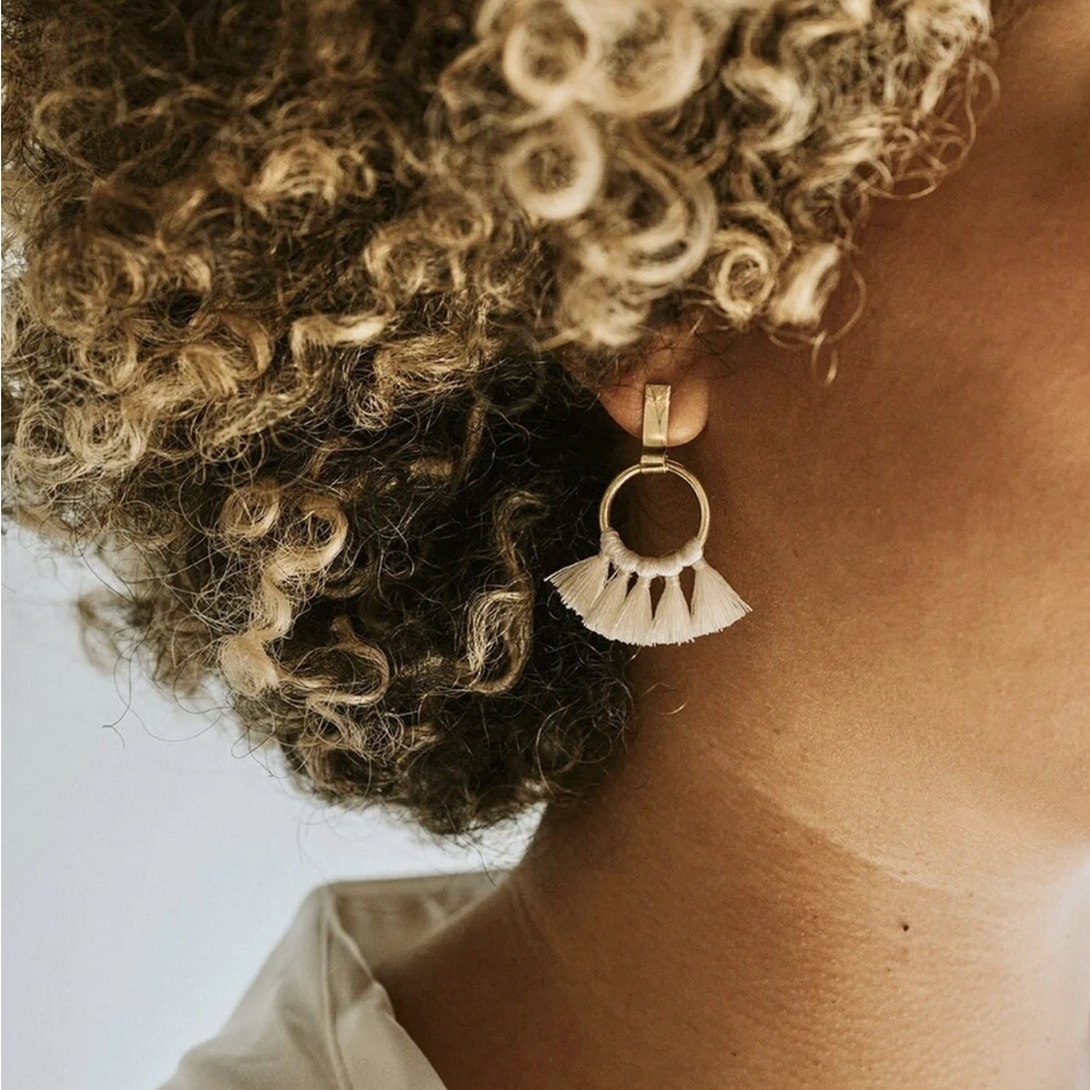 Matr Boomie Boho Fringe Earrings